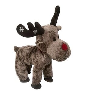 Walking Singing Reindeer Plush Toy Sleigh Ride Song Collective Goods